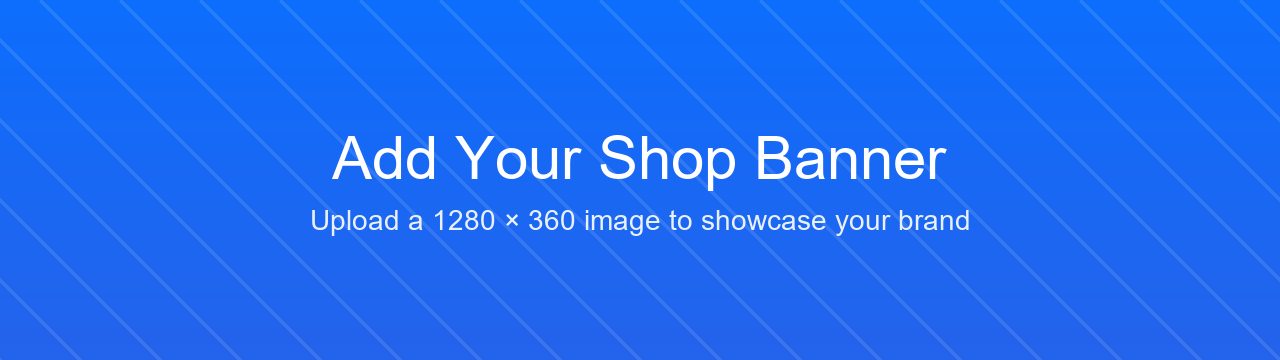 Shop banner placeholder